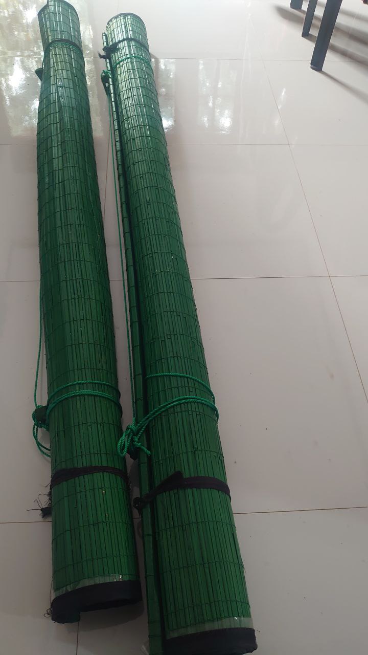 Painted Bamboo Blinds Sri Lanka - Nuwandi Bandaragama outdoor bamboo blinds